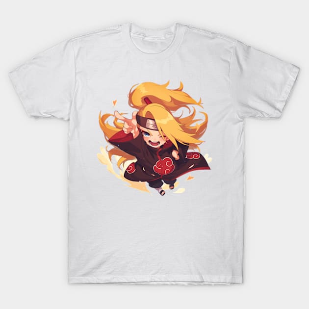 deidara T-Shirt by peterdoraki